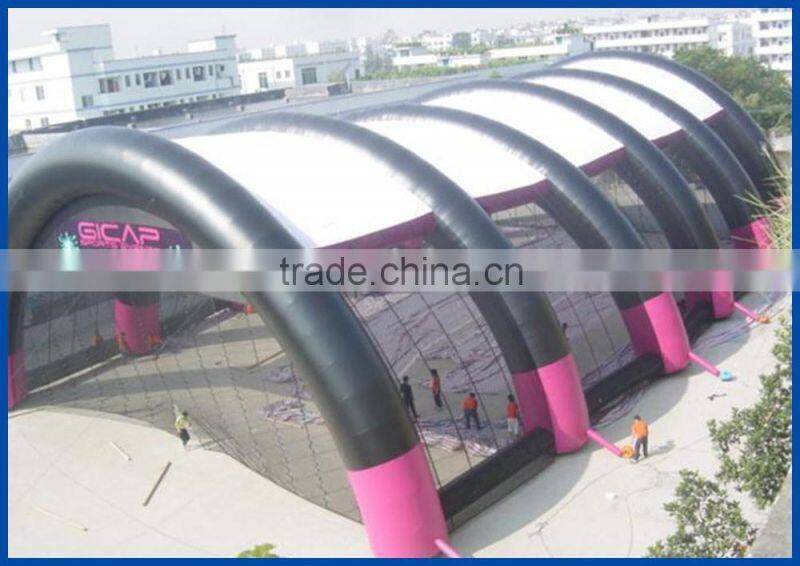 Hot sale gaint inflatable paintball tent for bunker game