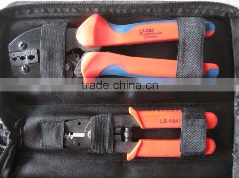 LSDgood quilty combination tool kits LY-K03Bwith hand crimping tools coaxial cable cutter die module minimulti-function tool set