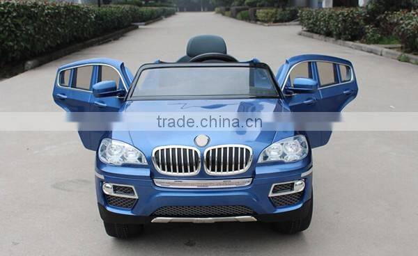 Children electric car four-wheel off-road remote control car baby battery swing car children toy car