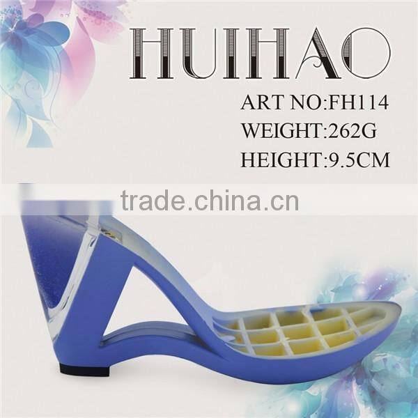 sandal ABS heels ABS sole shoes factoty directly(FH112)