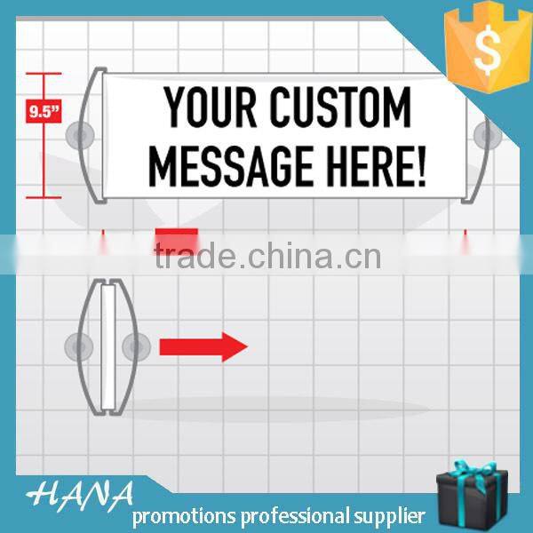 HB-51 Promotional Sport Cheer Banner Hand Held Scrolling Banner