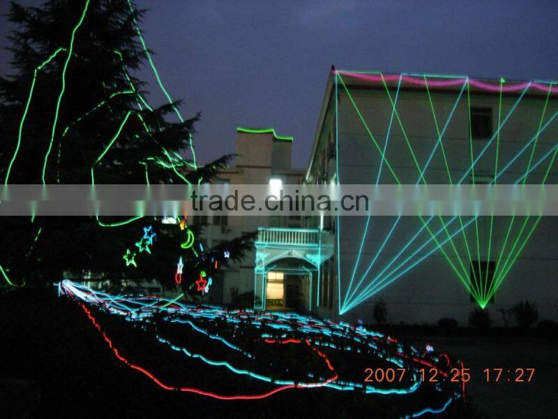 2015 lastest 33MM high brightness waterproof colourful EL wire for building