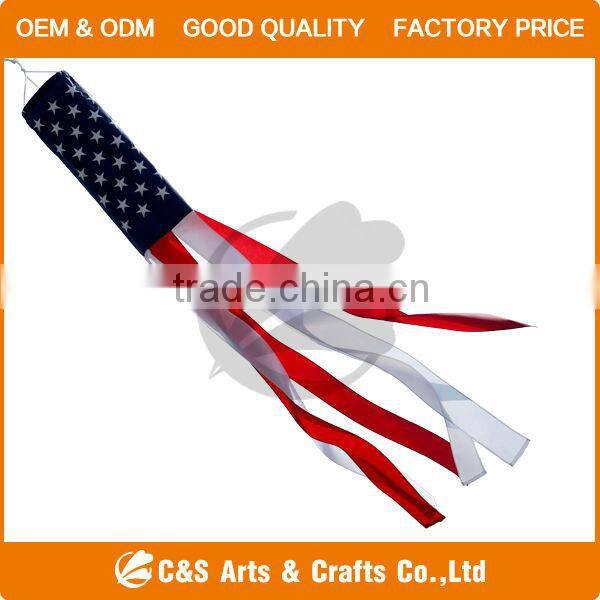 polyester or nylon material windsock
