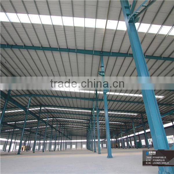 fast install industrial steel structure/Prefab steel structure warehouse