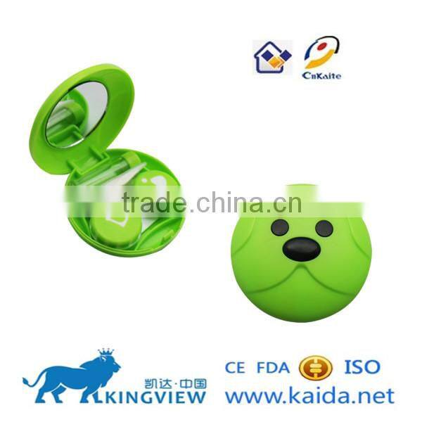 blue magic eye animal contact lenses cases