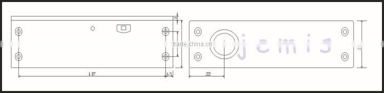 electric dead bolt lock hanging instal stead for electromagnetic lock JM-160D