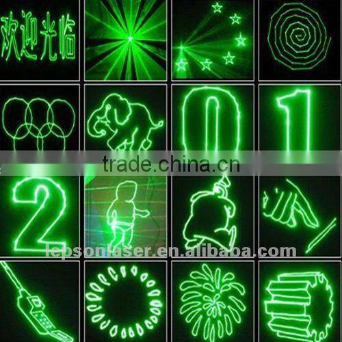 1W single green Animation laser light professional DMX stage laser lighting