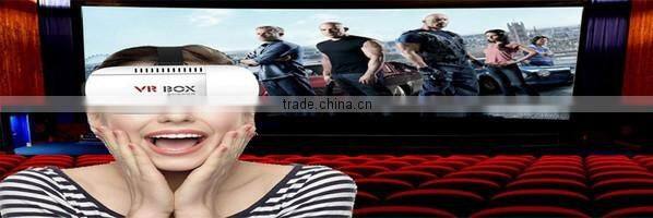 Hot selling High Quality Real Virtual Google Cardboard Virtual Reality VR Box 3D Glasses with removed