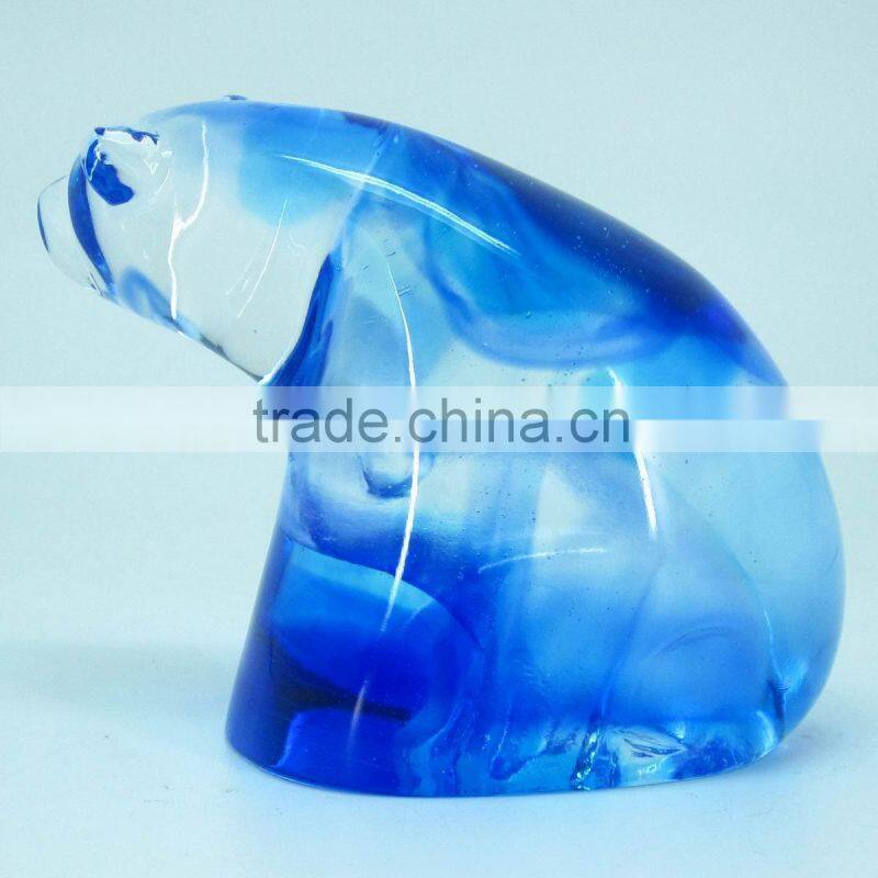 crystal gift of bear mother and babay-- BJ033