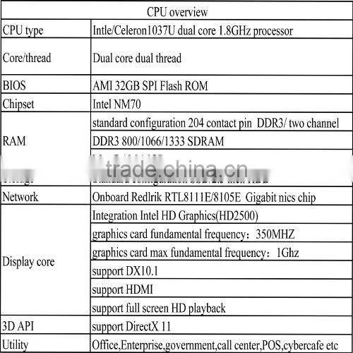8G RAM 250G HDD Desktop Mini PC CPU Partaker N390B with Battery Powered Mini PC support HDD Bluetooth Mini PC x86
