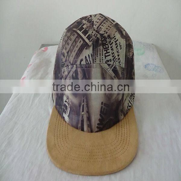 2013 leather buckle 5 panel hats hip hop fitted hats high crown hats helmet heating cap