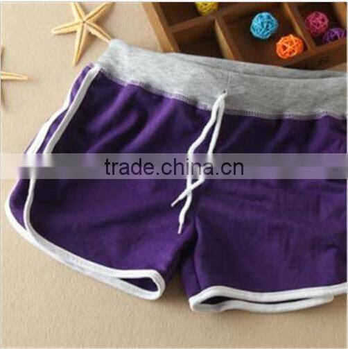 New Women Summer Casual Beach Shorts Plus Size Sports Shorts Lady's Cotton Pants