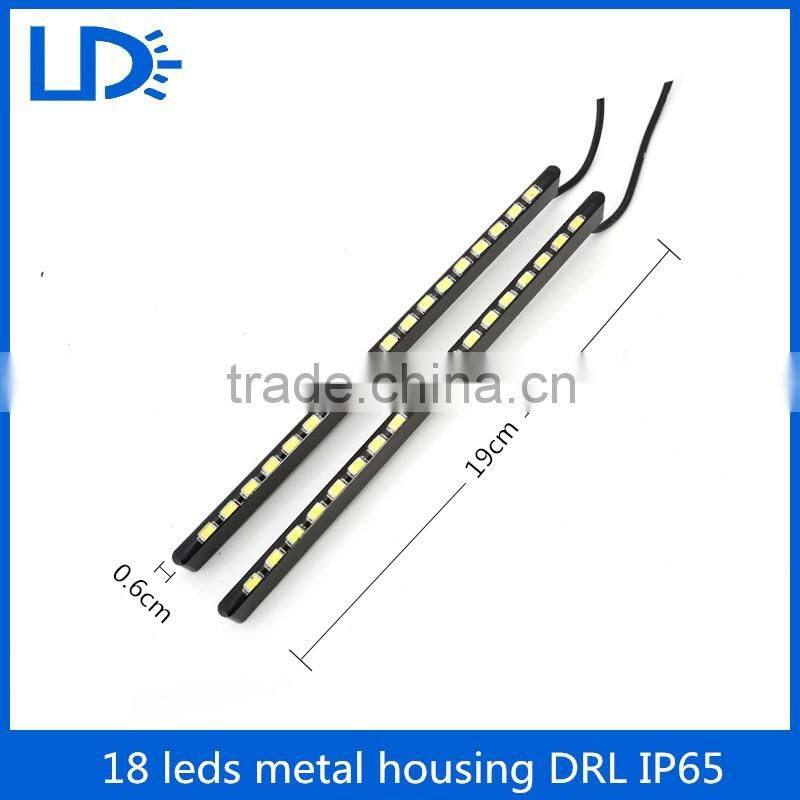 factory directly wholesale car accessories day light aluminium led car head lamp
