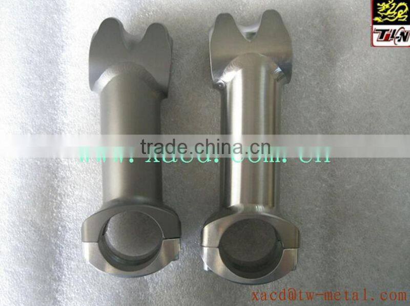 OEM bike parts custom titanium bike stem 700c road bike 31.8mm stem made titanium bicycle stem