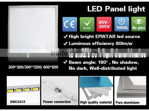 30x120cm 48w pure white led panel lighting with high quality