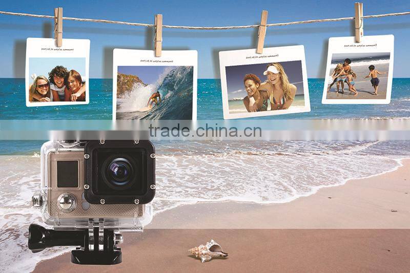 Full HD 1080p underwater 30M waterproof sports action camera wifi