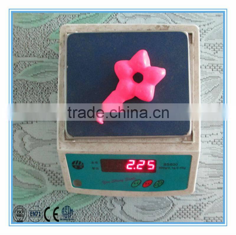 Pink flower shaped balloon