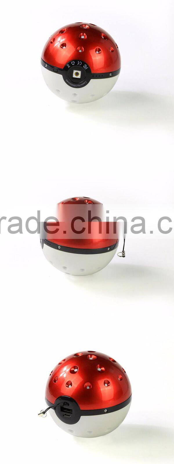 HOT magic ball power bank pokeball pokemon ball go power bank 10000mah