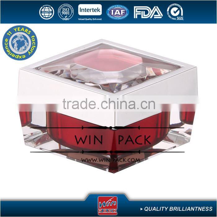 15g,30g pink color bottle ,luxurious seris cream jar,tapered acrylic jar