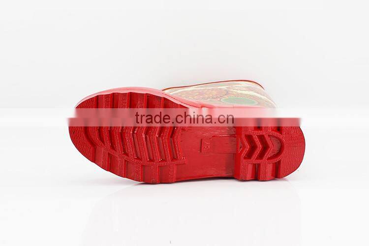 Made in china Customised designs the owl rain boots
