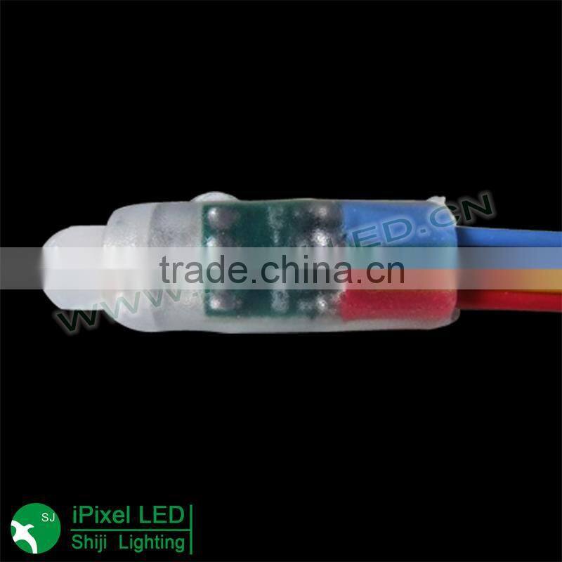 arduino ws2801 rgb mini 12mm diameter pixel led 50pcs sd controller