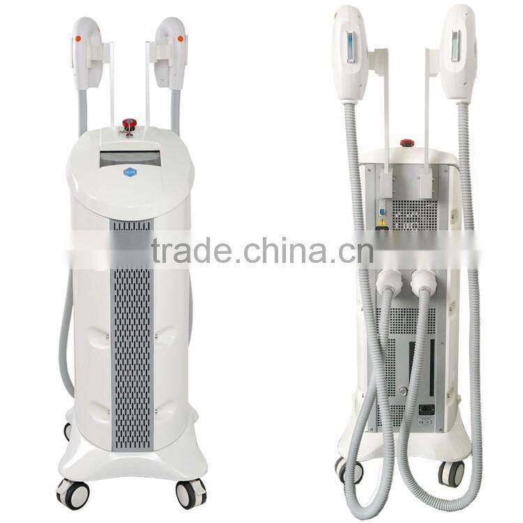Professional SHR OPT Facial Machine / Newest IPL Skin Rejuvenation Device With Mole Removal Function