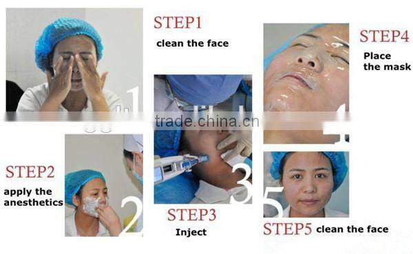 Portable skin lifting mesotherapy gun, skin tightening meso gun, meso beauty gun