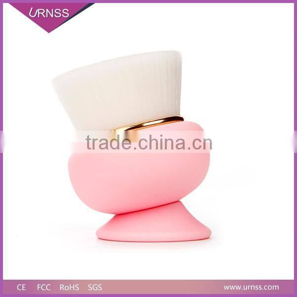 Soft nylon cleansing facial brush