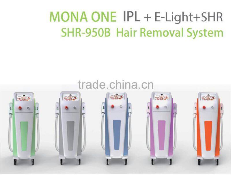 2016 ipl shr super hair removal machine multifunctional for home use