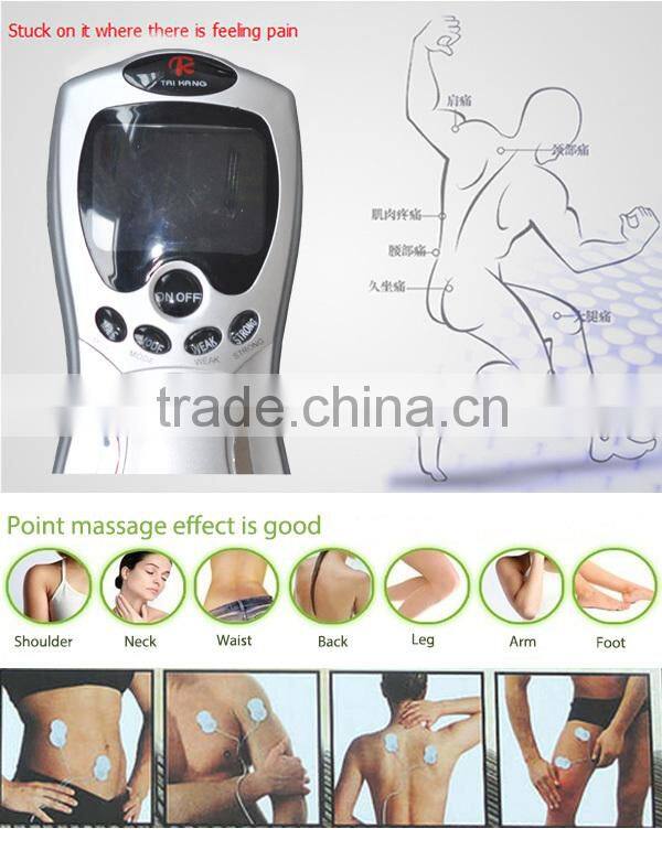 Factory Hotesale Acupuncture Digital Therapy Massagers Machine With 4 Pads