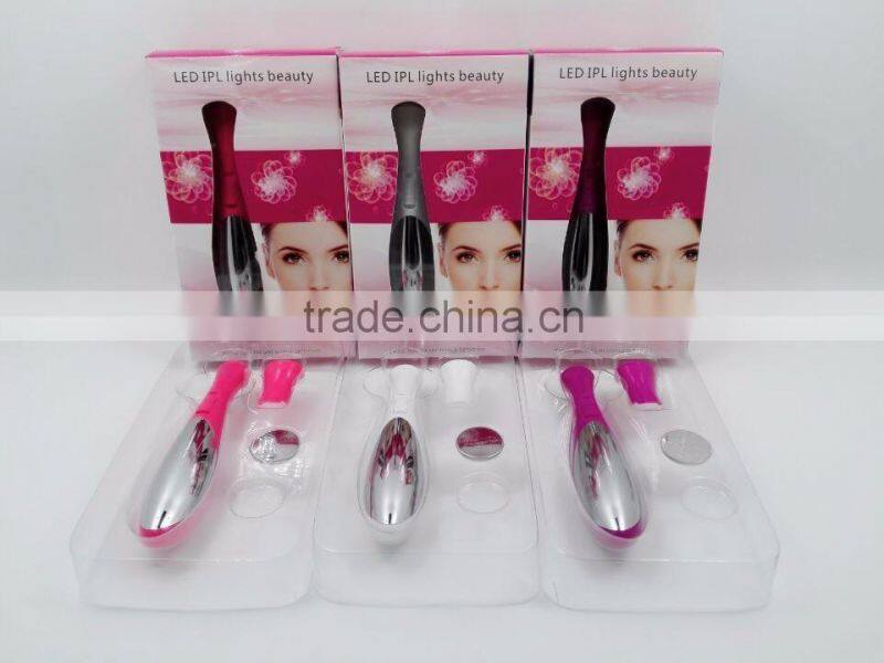 Electric Portable Facial Massager LED IPL Pen For Whiten and Remove Wrinkle,Led Skin Whitening Pen