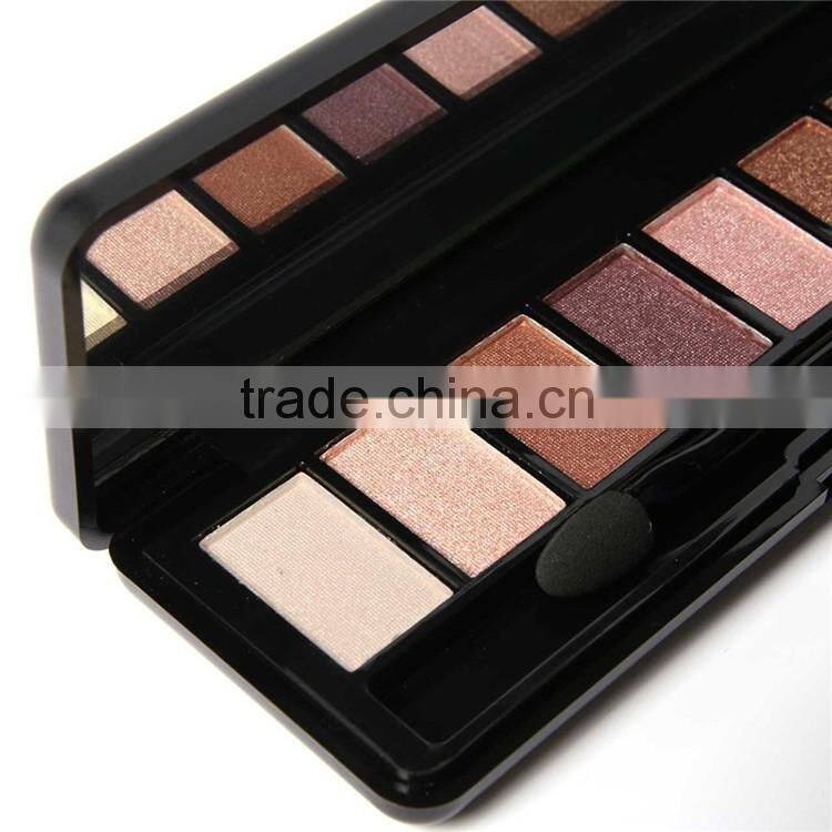 Waterproof 10 Colors different eye shadows, makeup factory easy eyeshadow