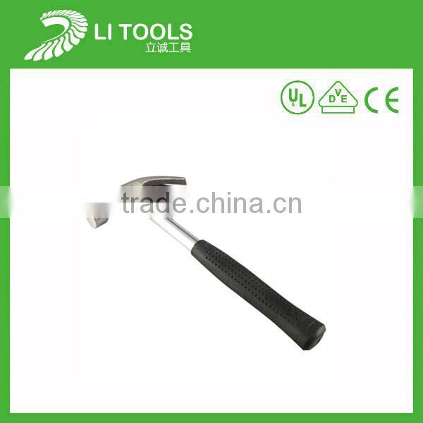 Good quality rubber handle Carbon steel framing nail hammer