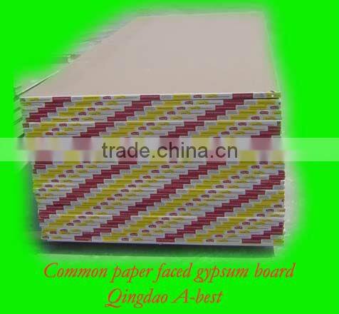 New plasterboard for drywall