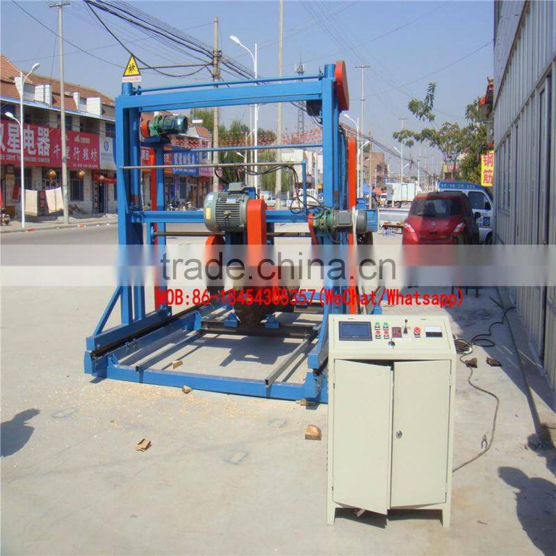 woodworking circular saw-blade double blades angle sawmill machine