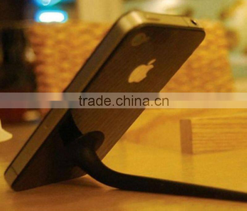 Tail style silicone cell phone holder wholesale