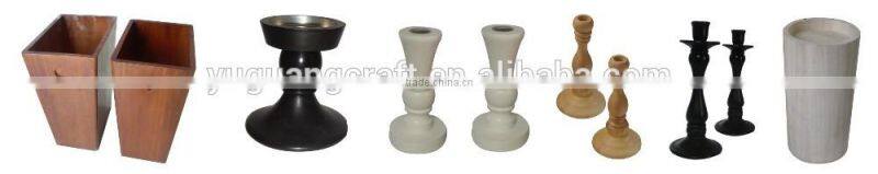 unfinished wood candlesticks wholesale wooden candlesticks