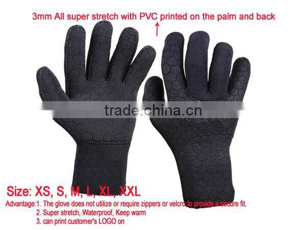 Neoprene dive waterproof swimming glove