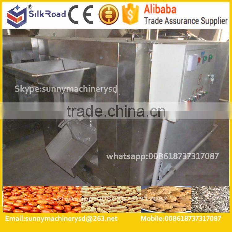 Factory directly supply gas pumpkin seed roasting machine