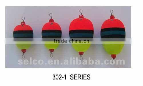Plastic fishing equipment fishing tackles foam fishing float wholesale high quality