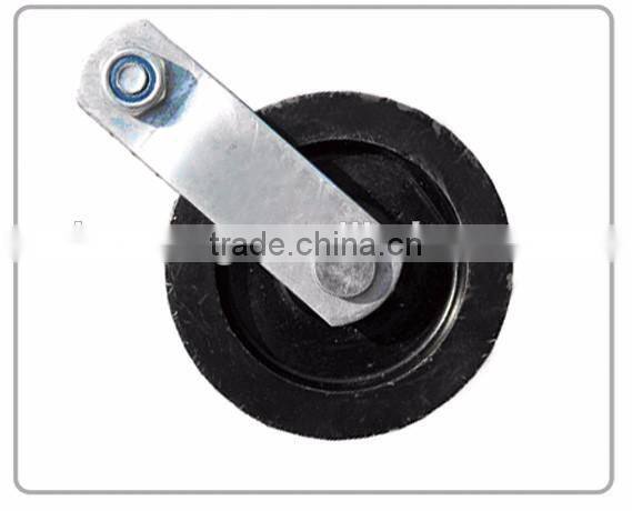 HS-P22 China manufacture high quality custom small galvanized iron plastic pulley for sale