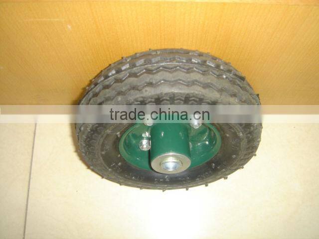 6x1.5 small solid rubber coated wheel