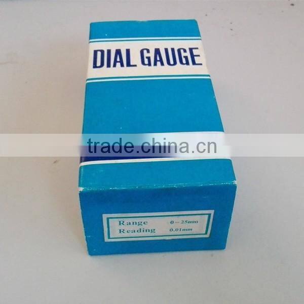 0-25mm Range 0.01mm Graduation Dial Indicator