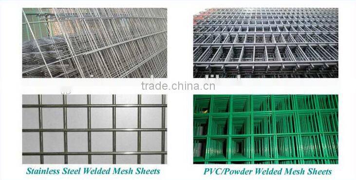 Qiangyu high quality welded fence panle price / welded wire mesh fence panels in 6 gauge