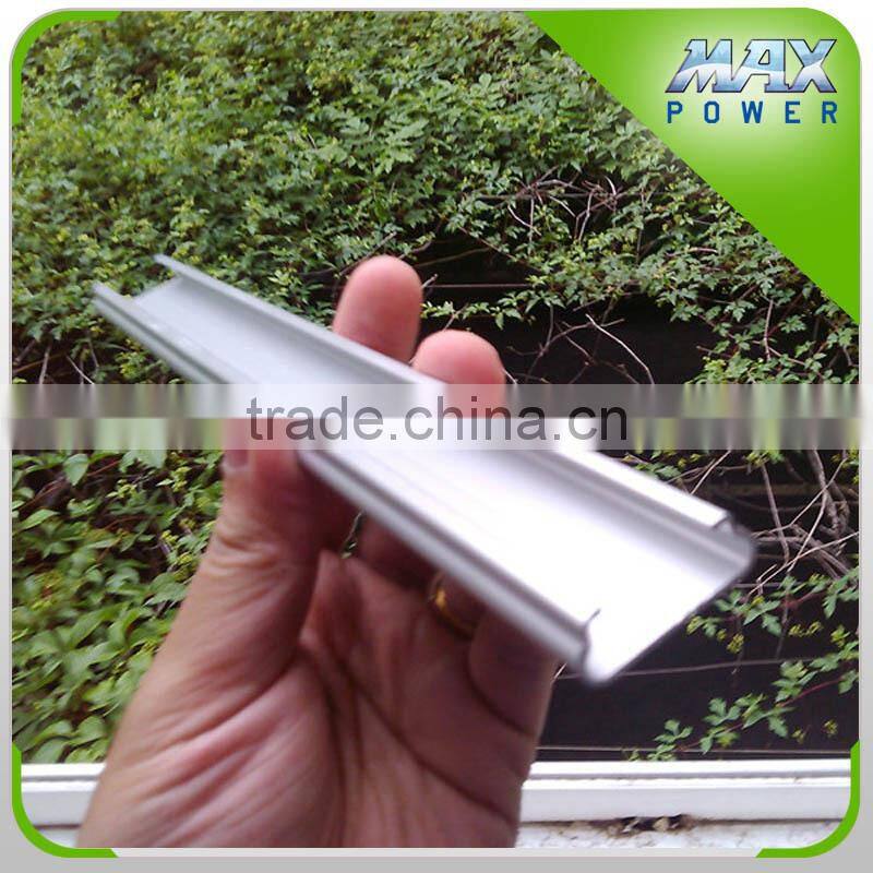 Scientific design of aluminum card slots/ lock profile for greenhouse