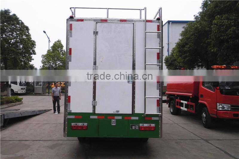 2016 hot selling fibreglass outdoor mobile snack truck