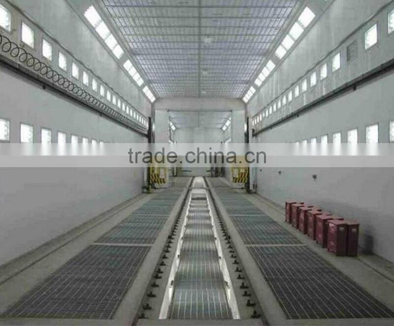 Infrared Bus Painting Room Large-scale Electrical Spray Booth For Sale 14m Length