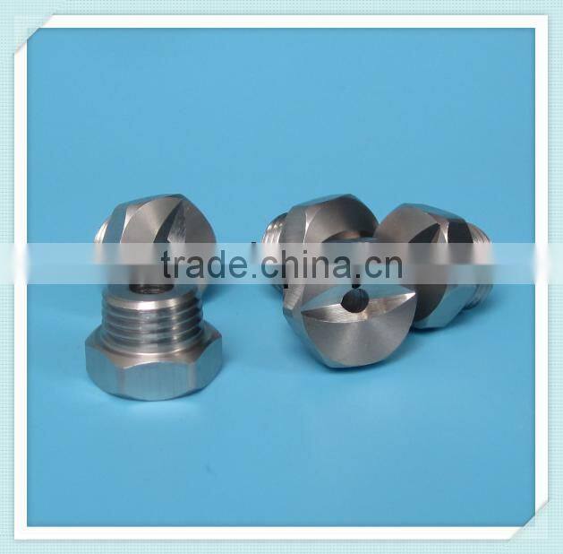 Stainless steel ss or brass flat fan spray tip nozzle