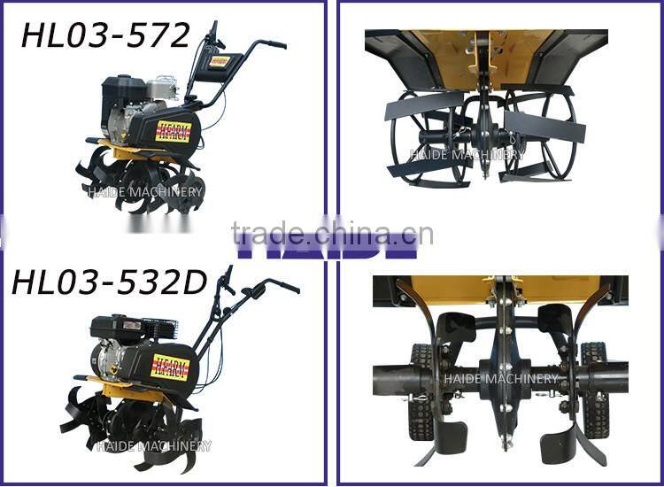6.5HP/4.1KW/196CC HL03-572 power tiller for sale