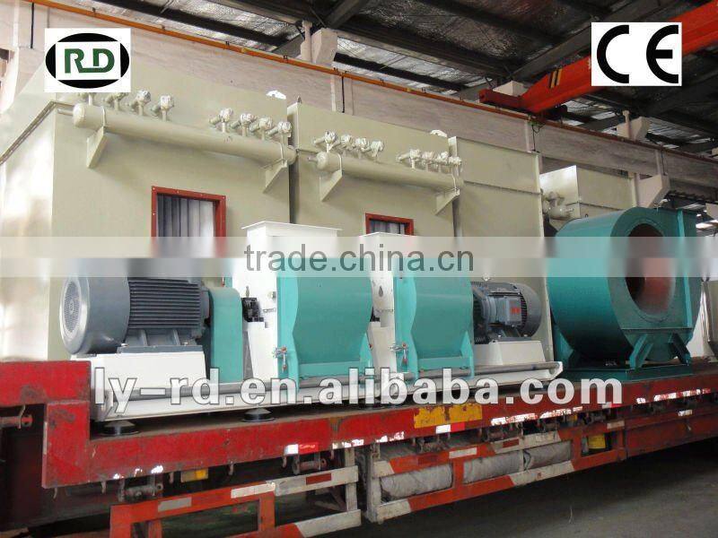 Hot sale! CE/GOST 2t/h RD508MX ring die biomass wheat stalk pellet mill